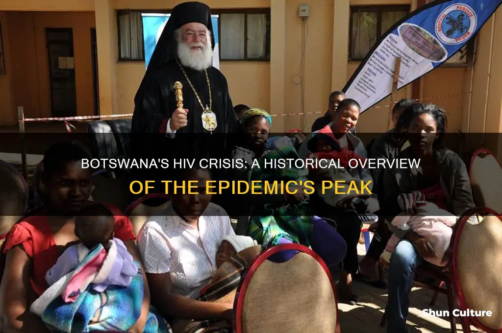 when was botswana hiv crisis