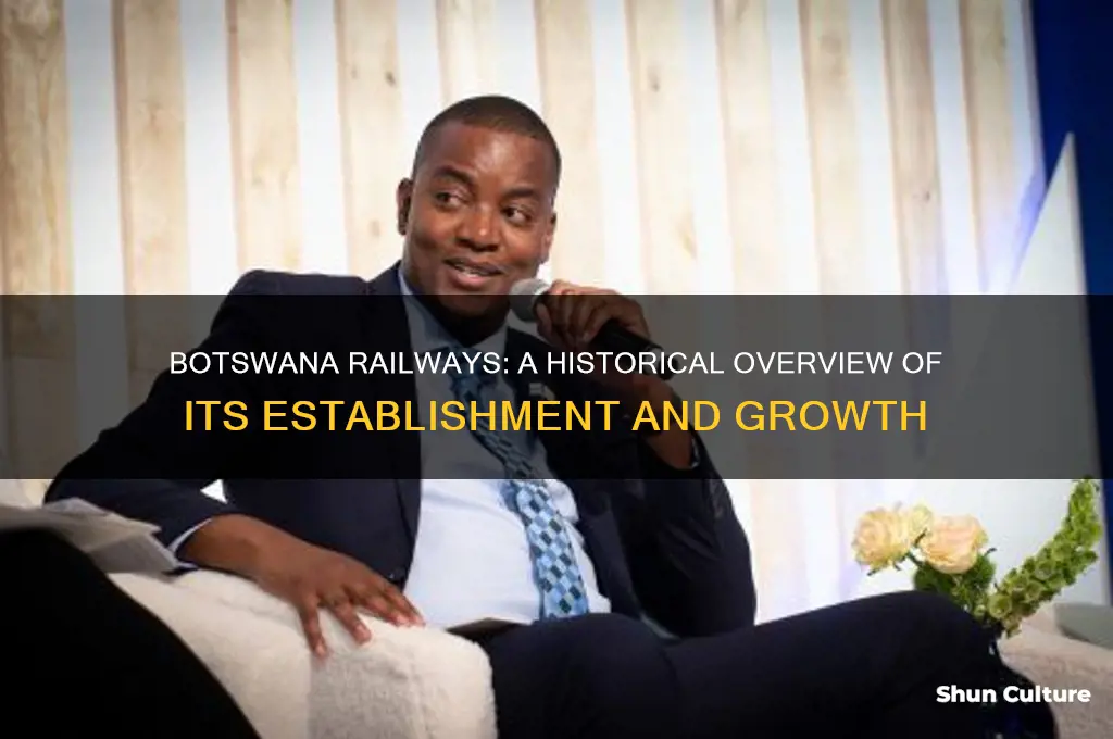 when was botswana railways established