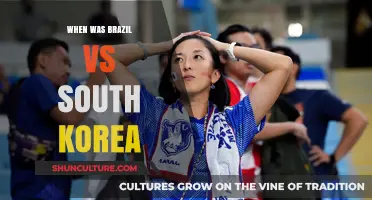 Brazil vs South Korea: Historic Match Date and Highlights