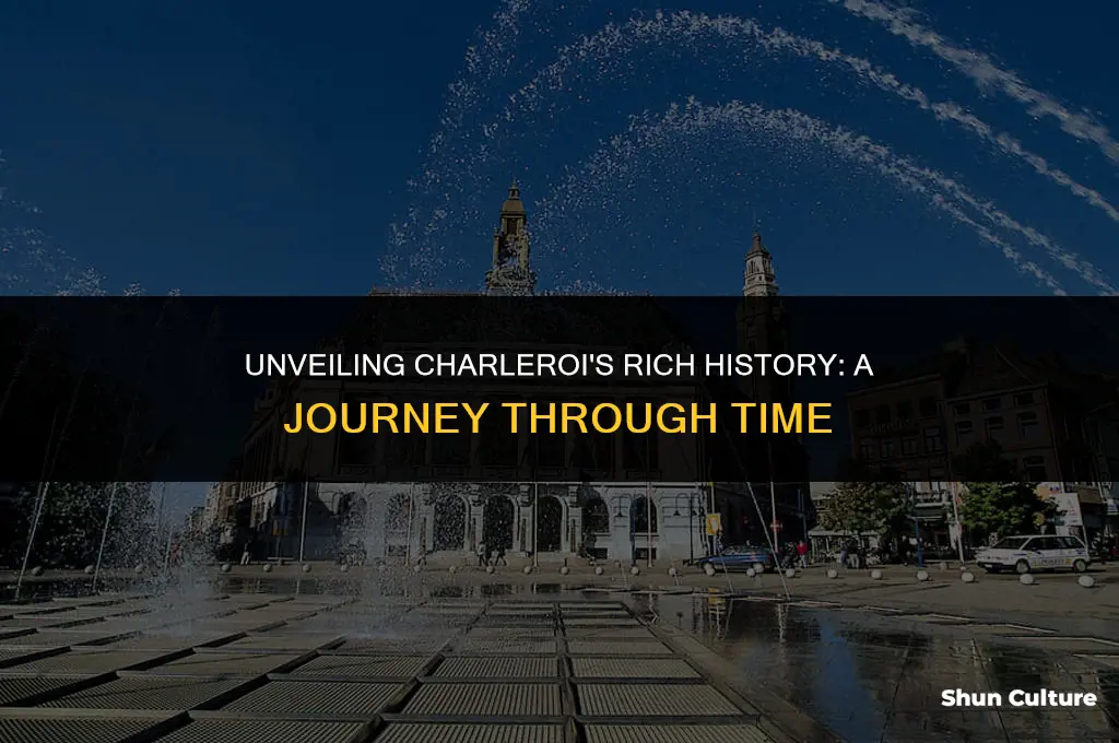 when was charleroi belgium founded