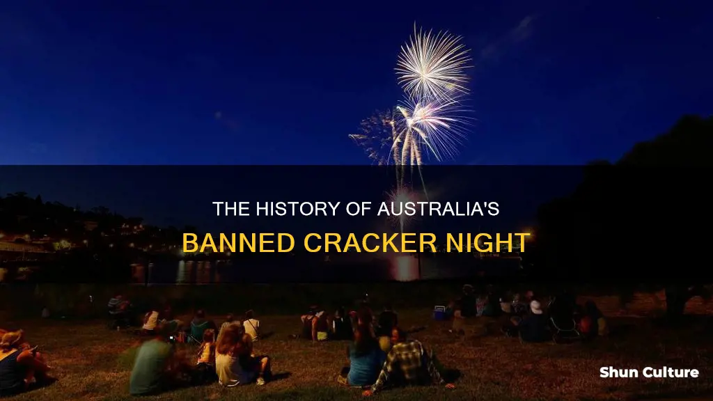 when was cracker night banned in australia