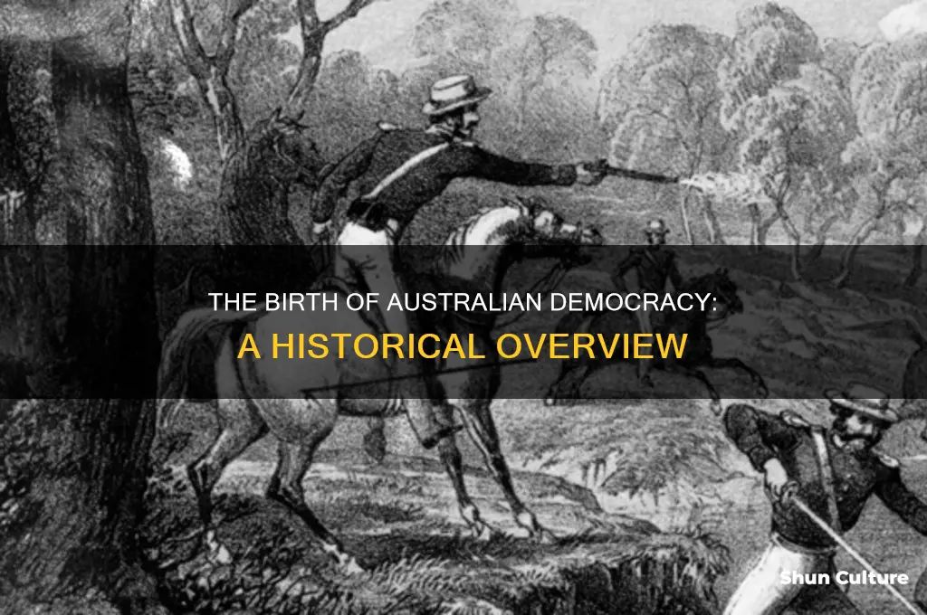 when was democracy first introduced in australia