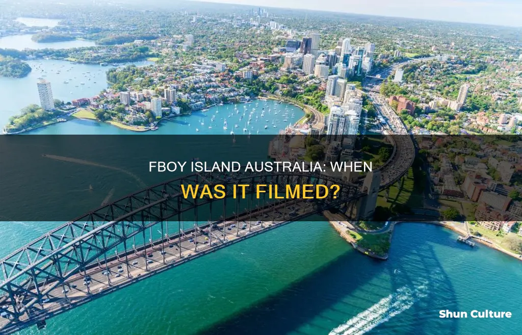 when was fboy island australia filmed