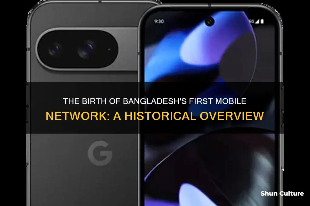 when was first mobile company launched in bangladesh