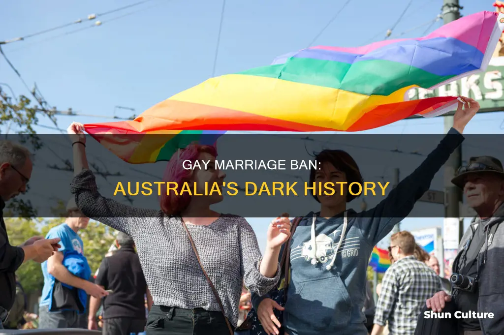 when was gay marriage banned in australia