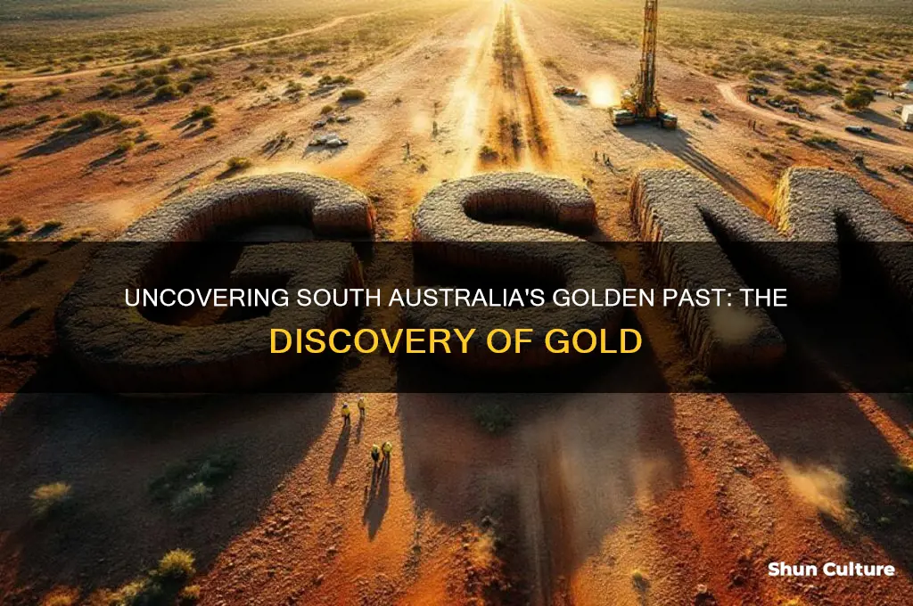 when was gold first discovered in south australia