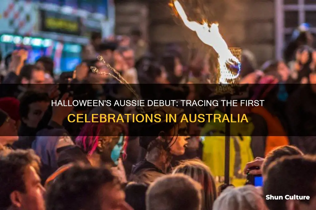 when was halloween first celebrated in australia