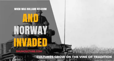 Invasion of Holland, Belgium, and Norway: A Historical Timeline