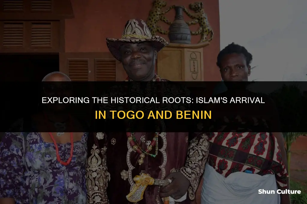 when was islam introduced in togo benin