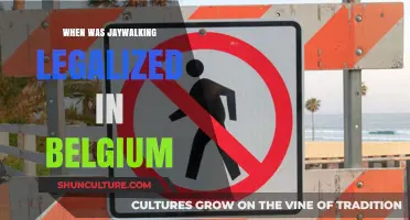 Jaywalking in Belgium: A Surprising Legal History Unveiled