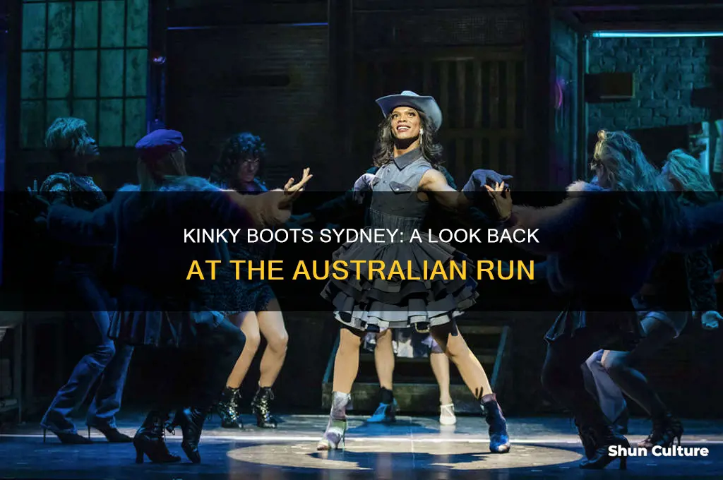 when was kinky boots in sydney australia