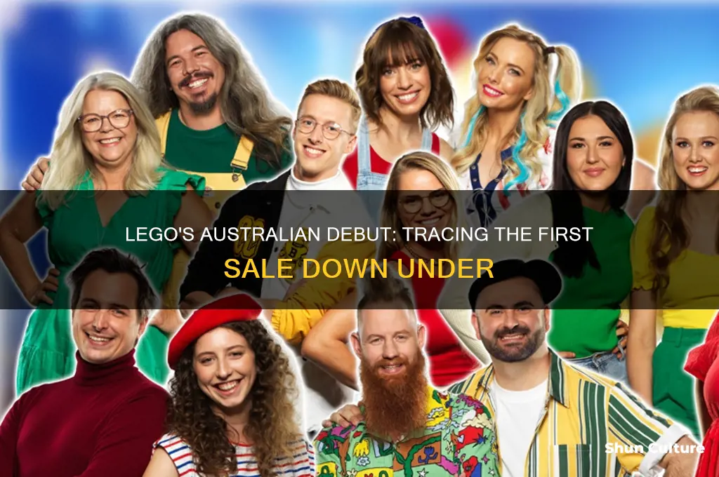 when was lego first sold in australia