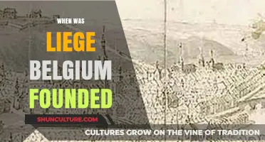 Unveiling the Rich History: When Was Liege, Belgium Founded?