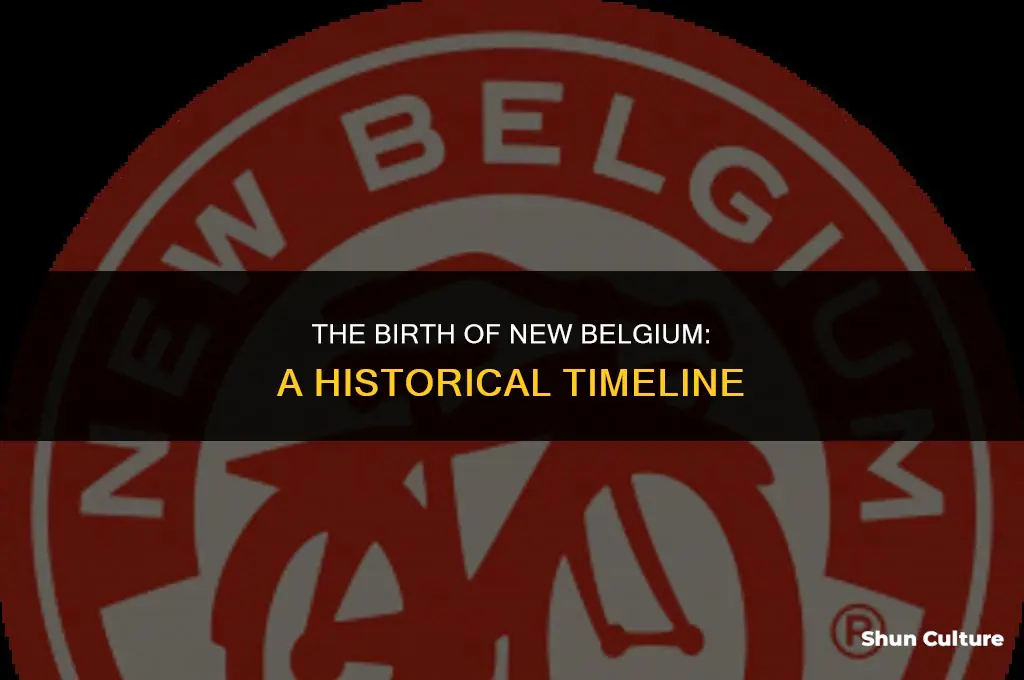 when was new belgium formed
