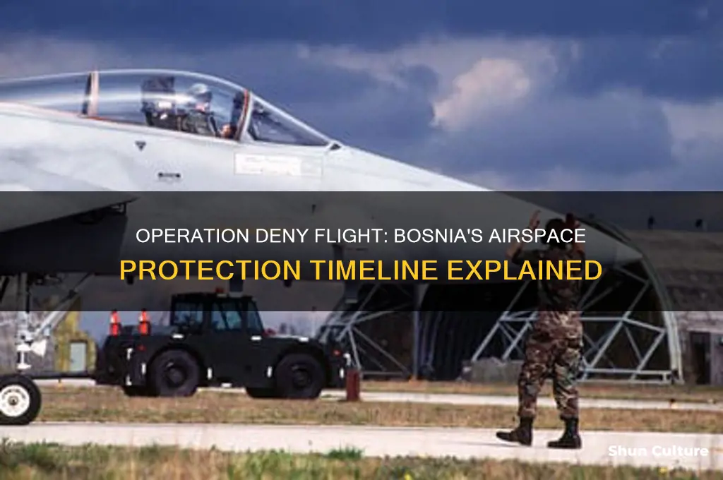 when was operation deny flight bosnia
