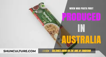 A Taste of History: Australia's First Pasta Production