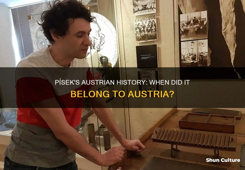 when was pisek in austria
