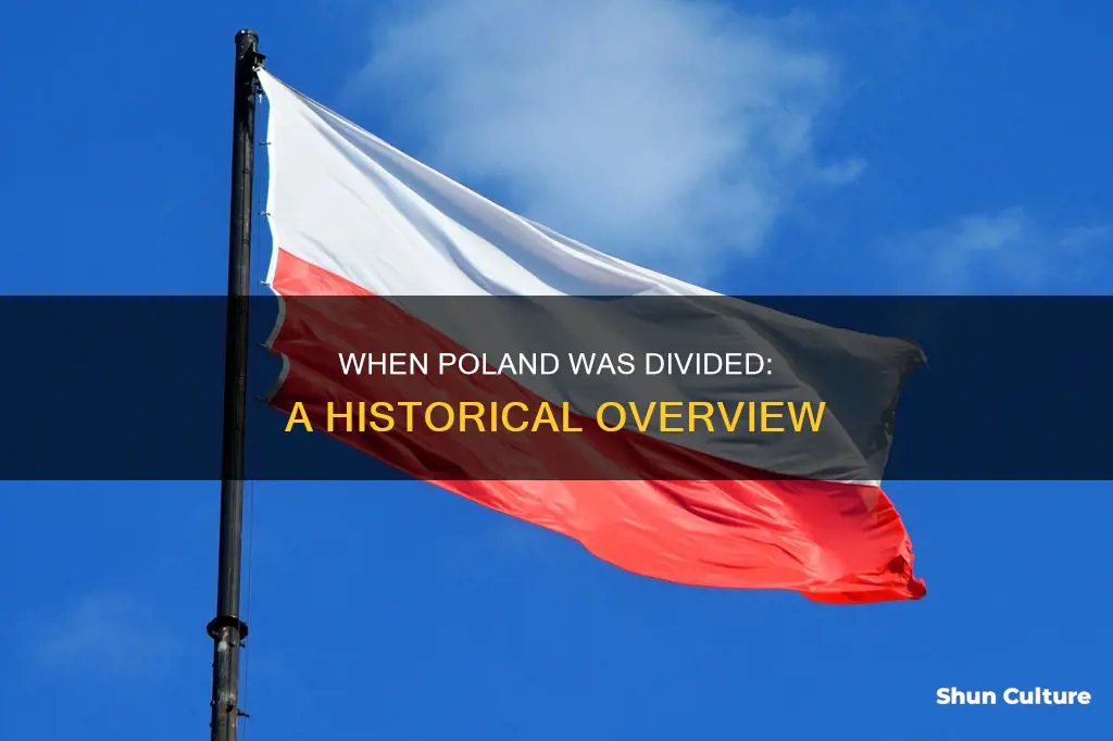 when was poland divided into russia austria and