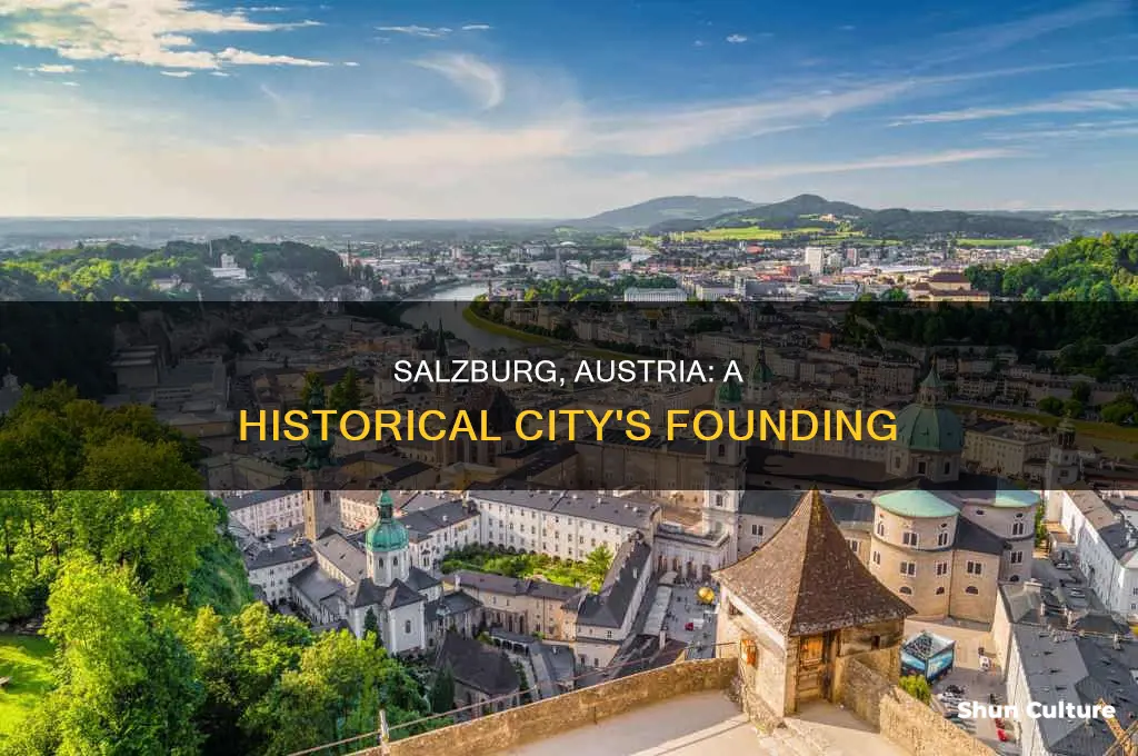 when was salzburg austria founded