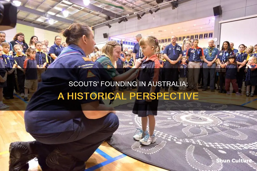 when was scouts founded in australia