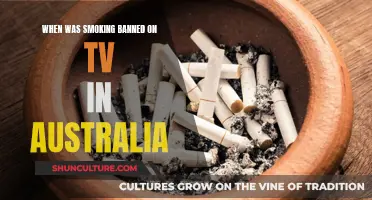 Smoking's TV Ban: Australia's Timeline and Actions
