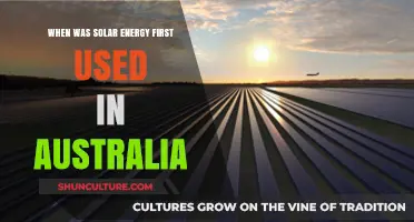 Australia's Solar Energy Beginnings: A Historical Timeline and First Use