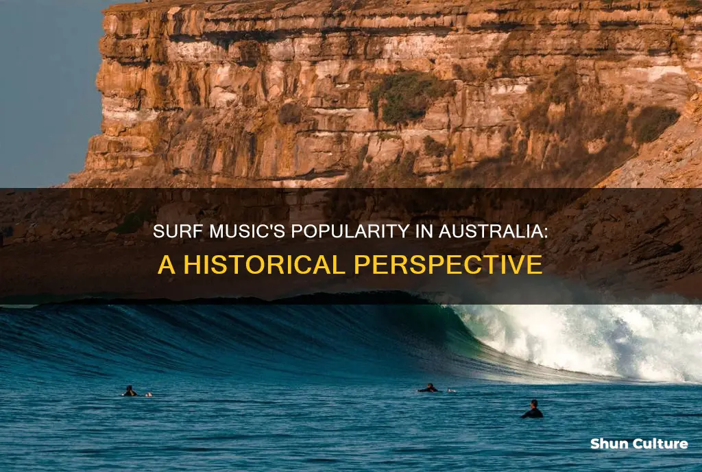 when was surf music popular in australia