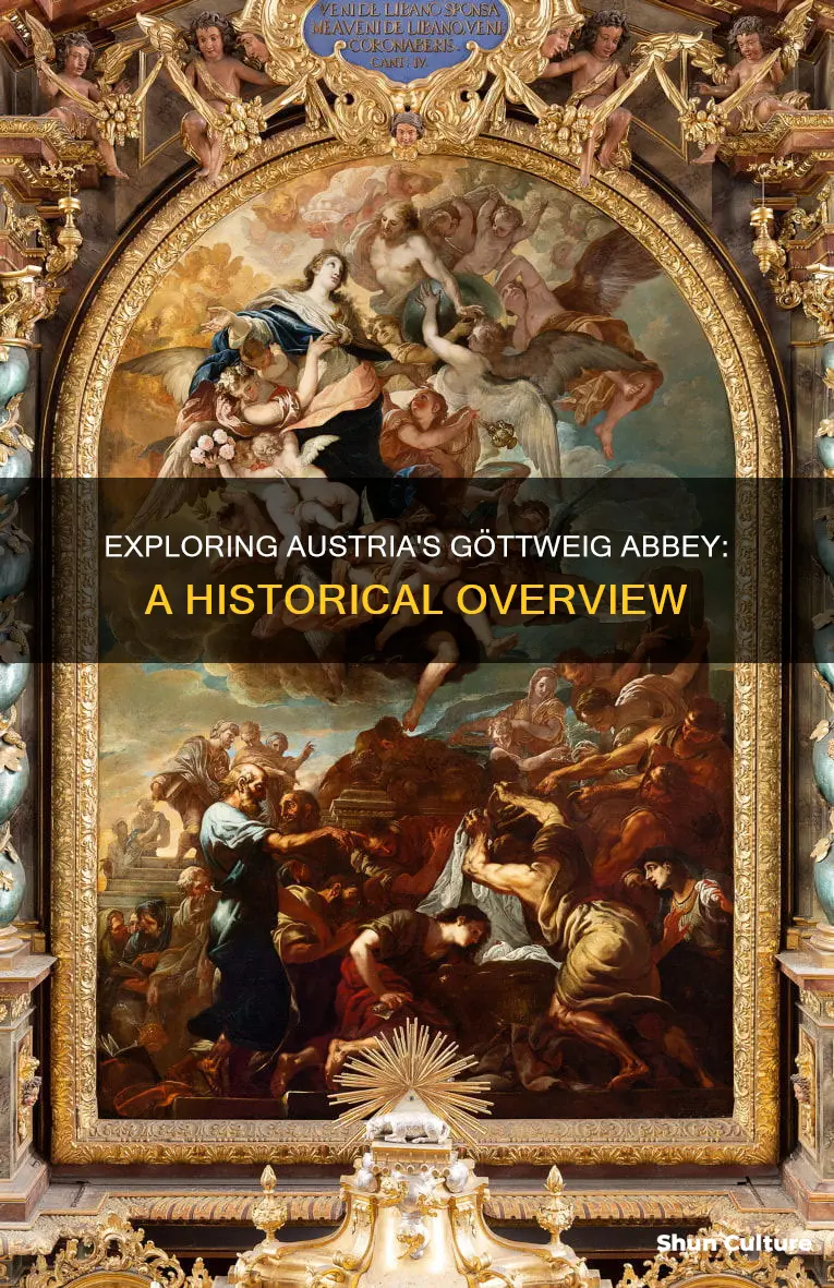 when was the abbey goettweig in austria built