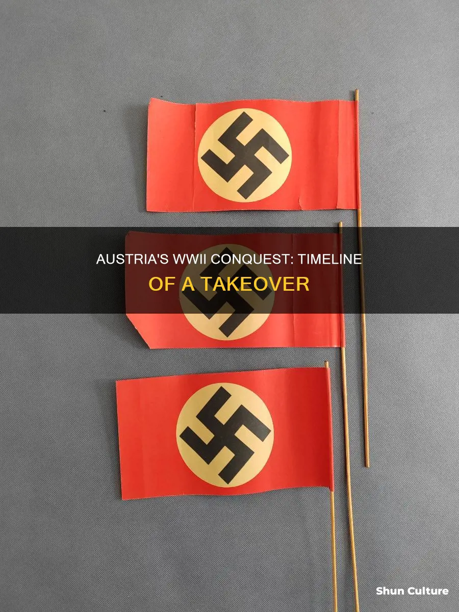 when was the area conquered during ww2 in austria