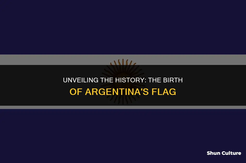 when was the argentina flag created