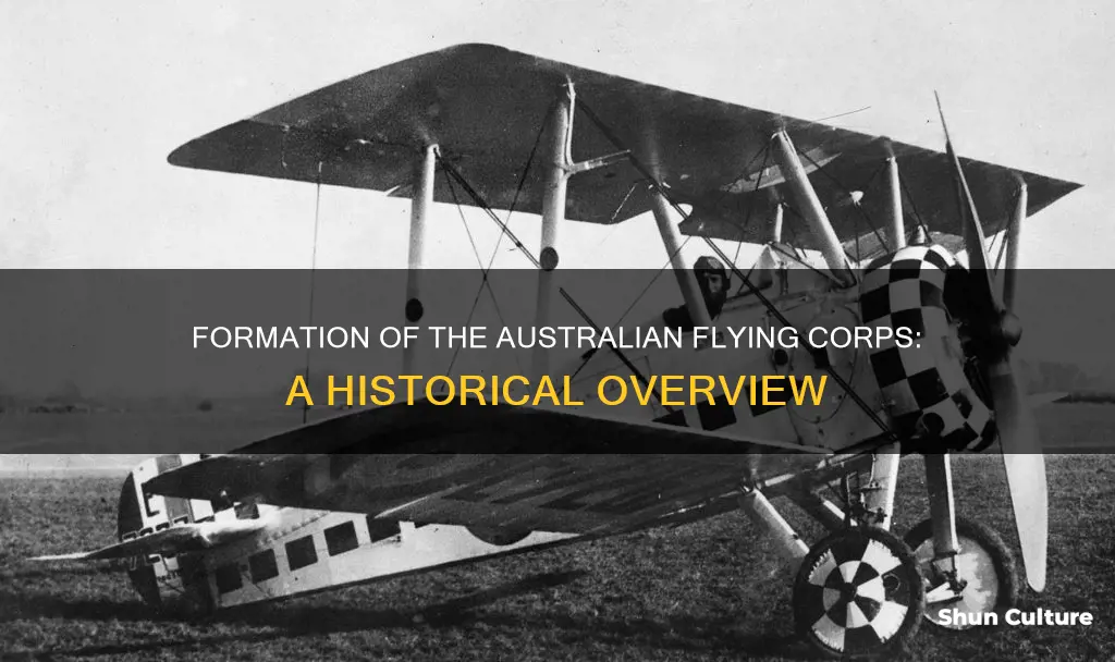 when was the australian flying corps formed
