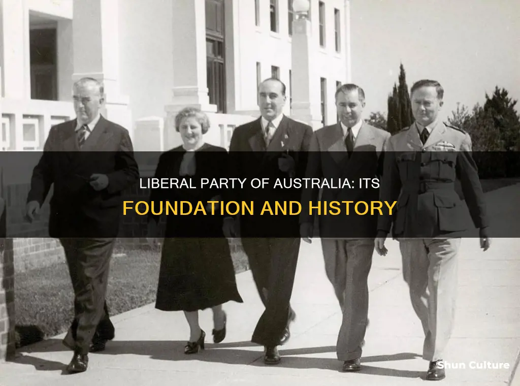 when was the australian liberal party founded