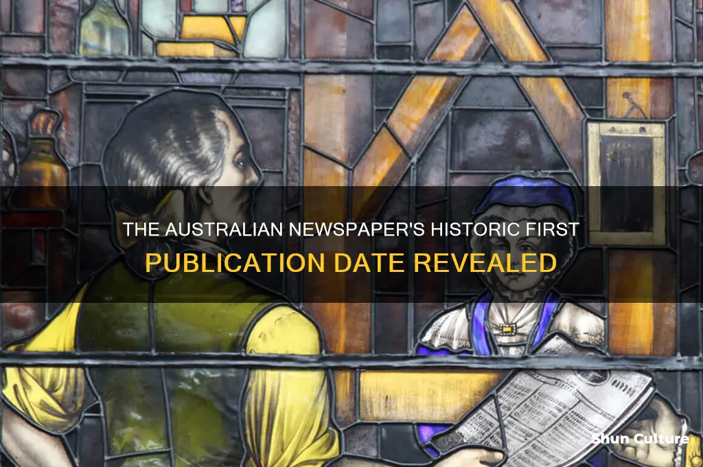 when was the australian newspaper first published