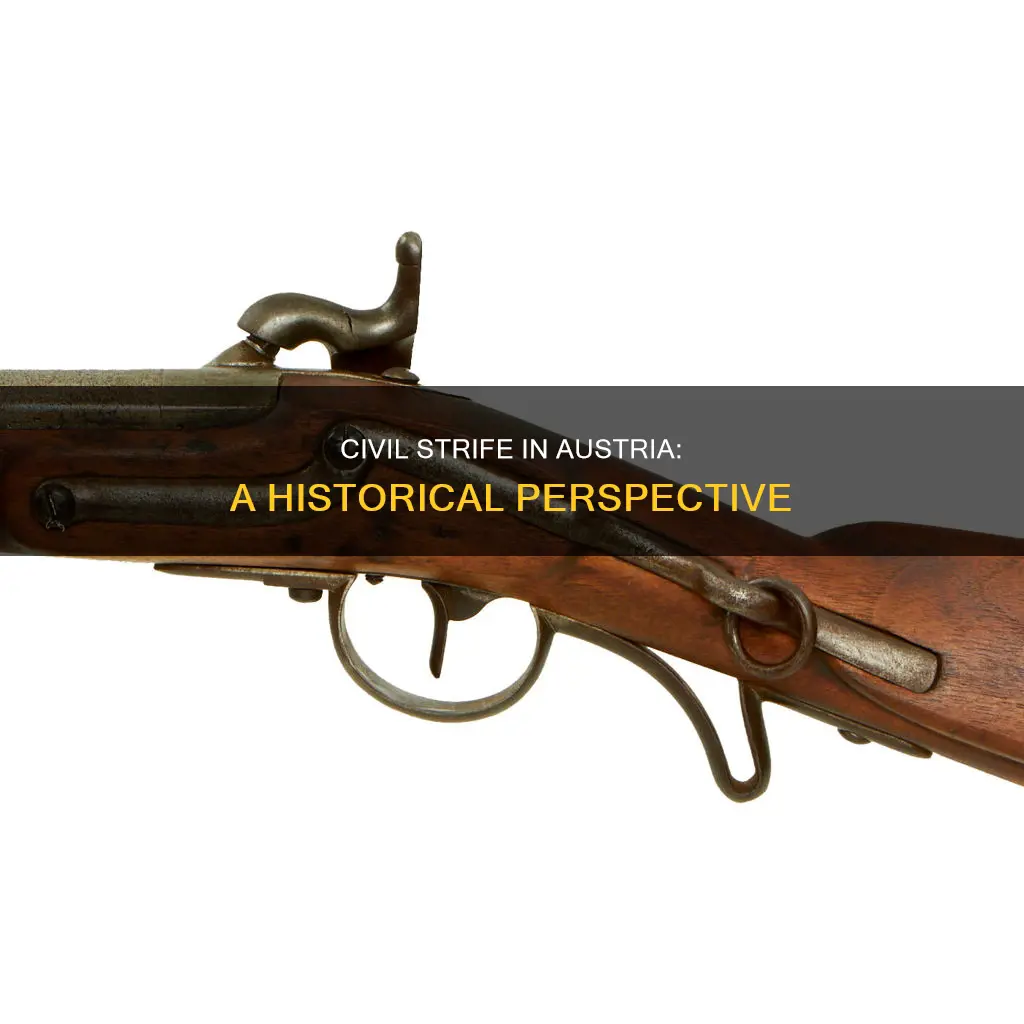 when was the austrian civil war