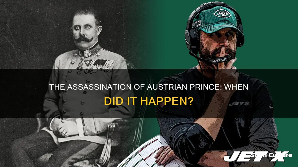 when was the austrian prince assassinated