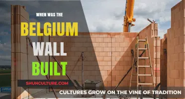 Unveiling the History: When Was the Belgium Wall Built?
