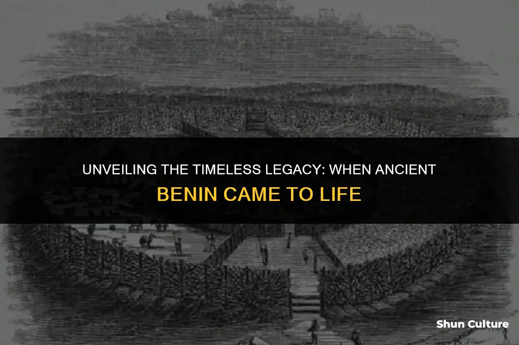 when was the city ofancient benin built
