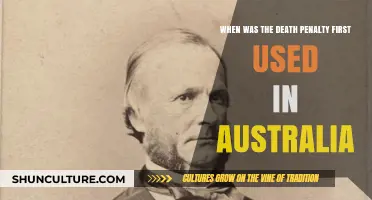Australia's First Execution: The Origins of Capital Punishment