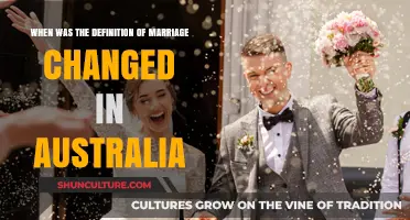 How Australia Redefined Marriage: A Historical Shift