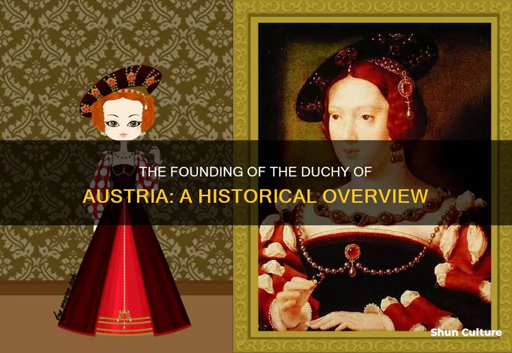 when was the duchy of austria founded