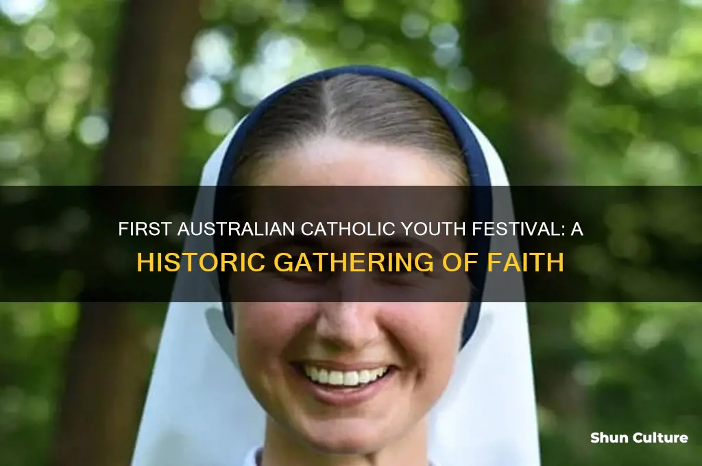 when was the first australian catholic youth festival