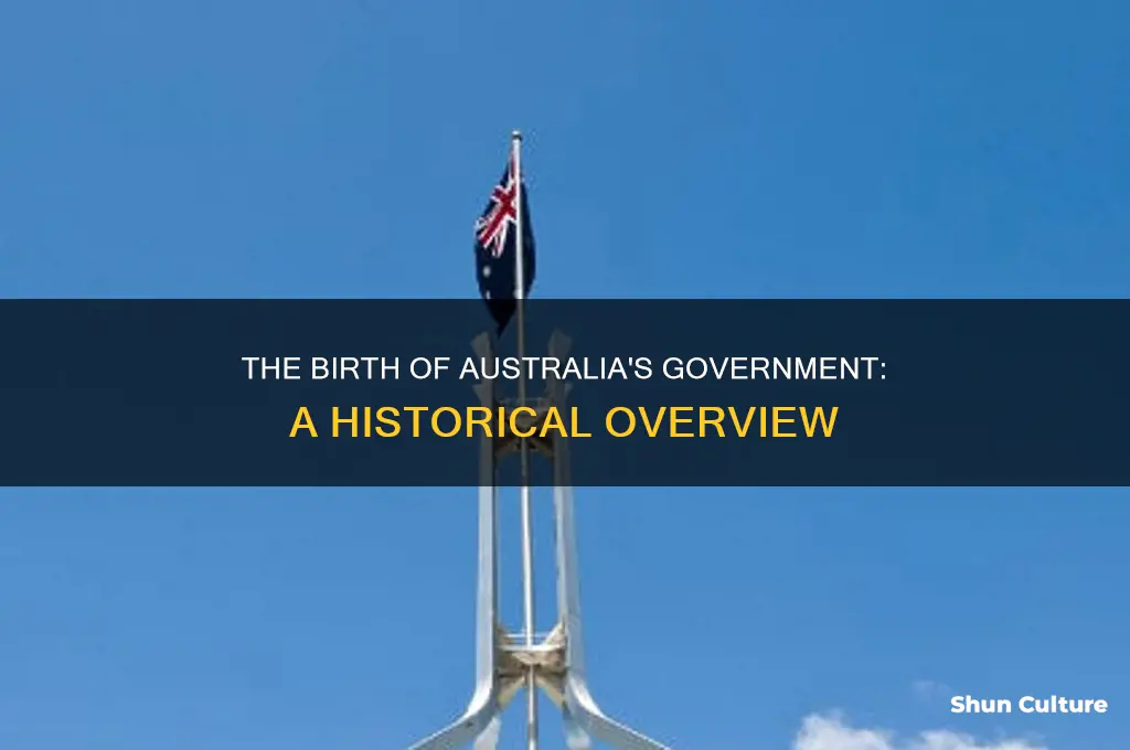 when was the first australian government formed