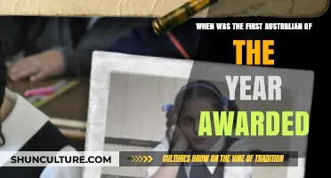 Honoring Excellence: The Inaugural Australian of the Year Award