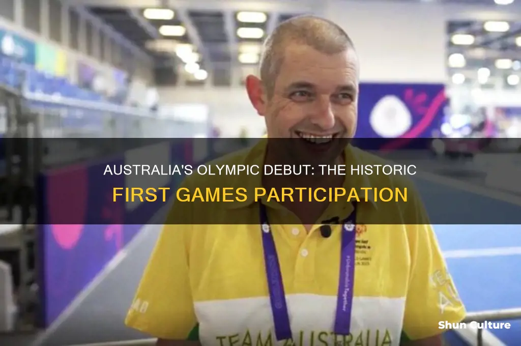 when was the first australian olympics