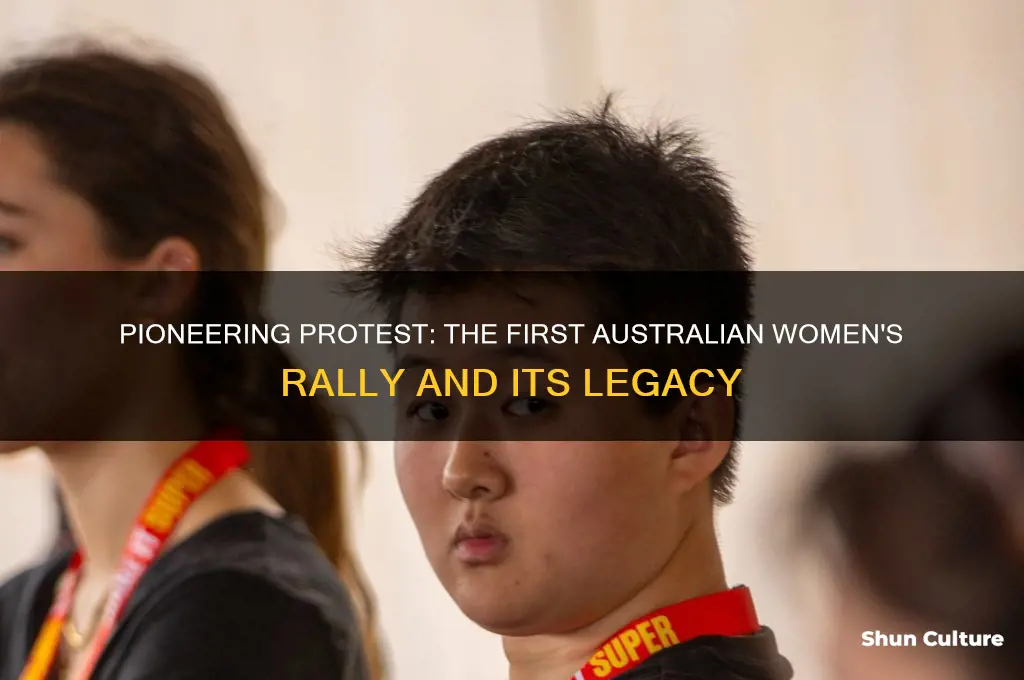 when was the first australian women
