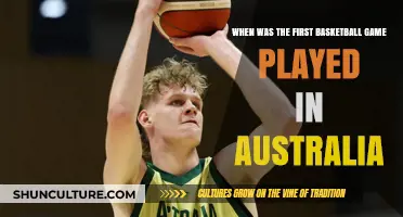 The Historic First Basketball Game in Australia: A Timeline