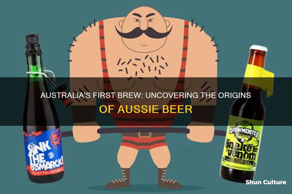 when was the first beer brewed in australia