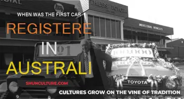 Australia's First Registered Car: A Historical Perspective