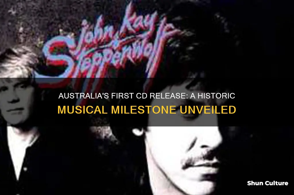 when was the first cd released in australia