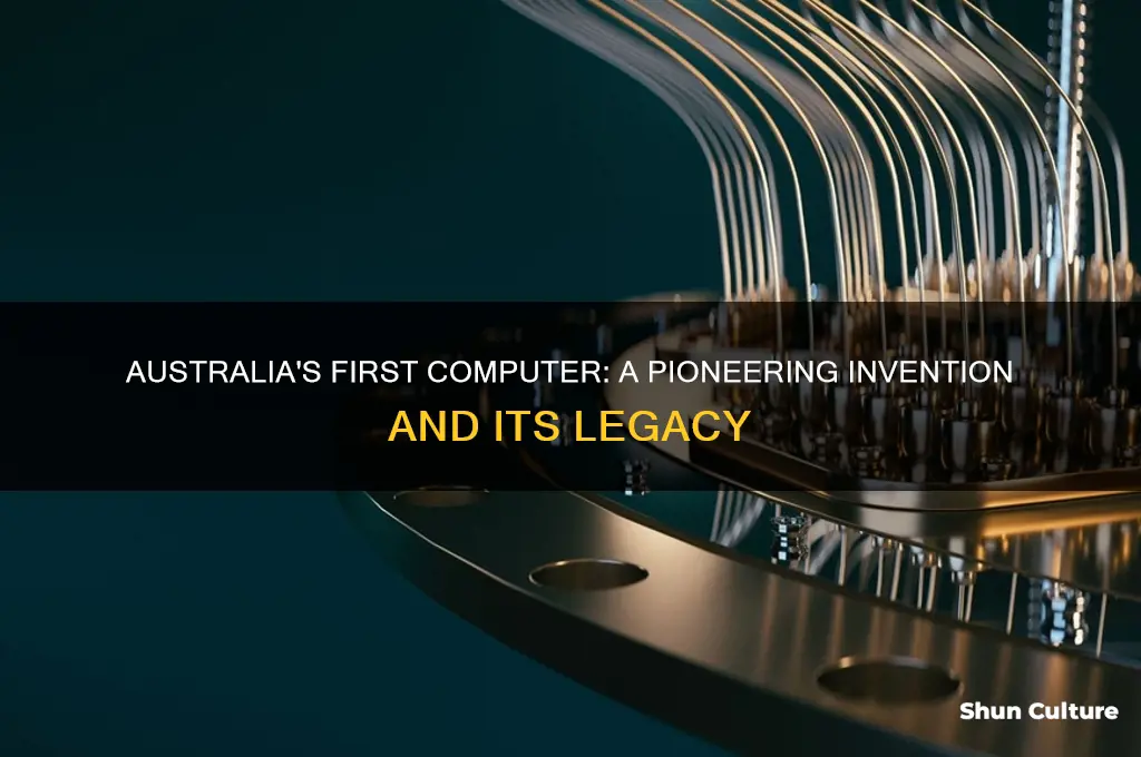 when was the first computer invented in australia
